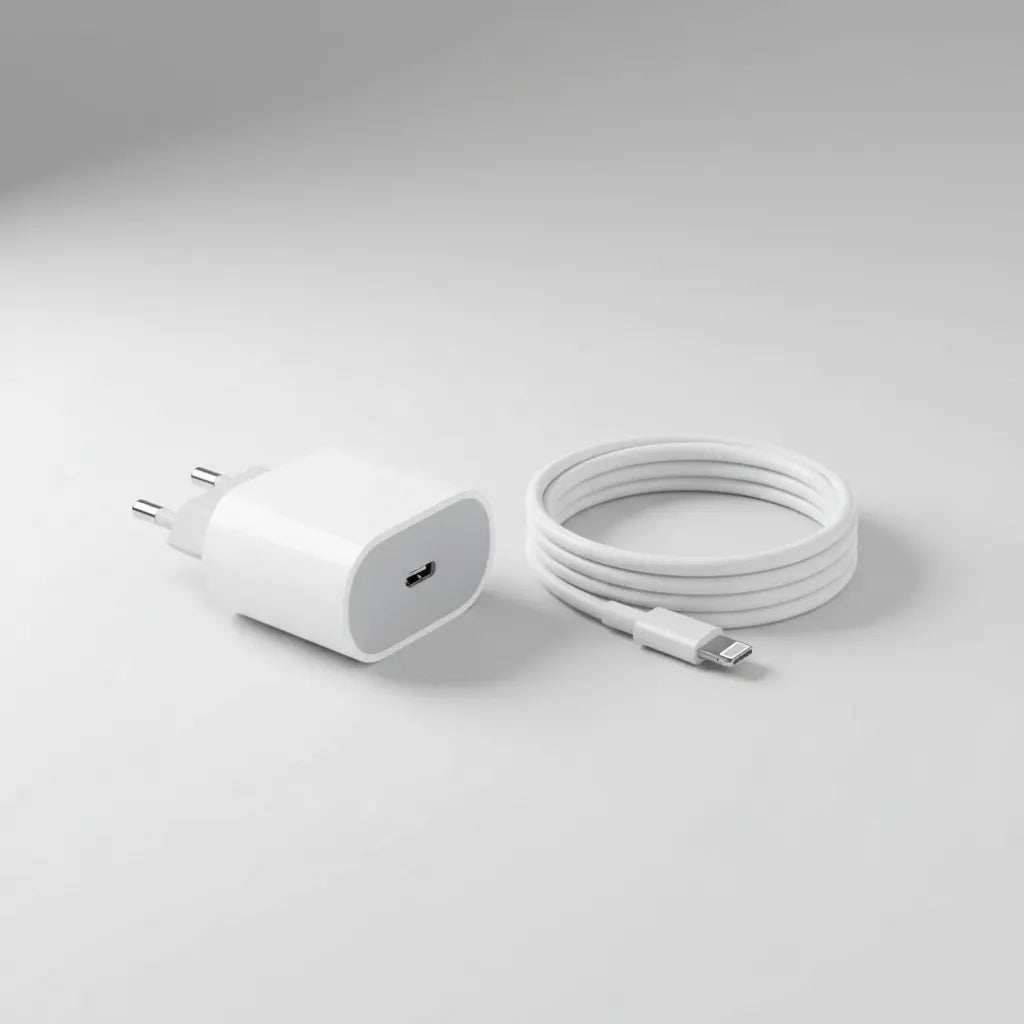 Cargador carga rapida Lightning 25w para iPhone